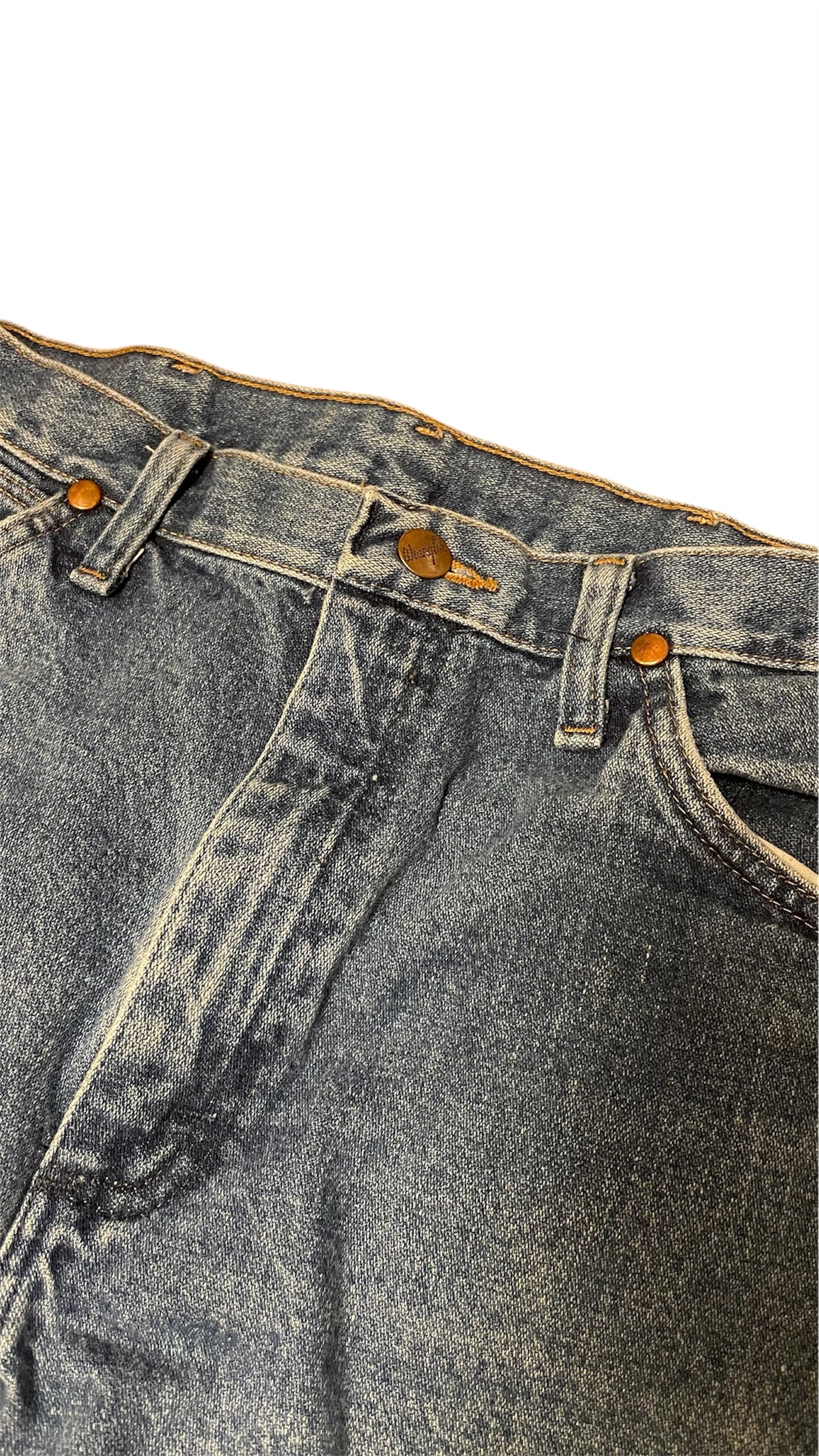 Wrangler® Jeans Straight Leg - denim blue | Größe: L31 W32